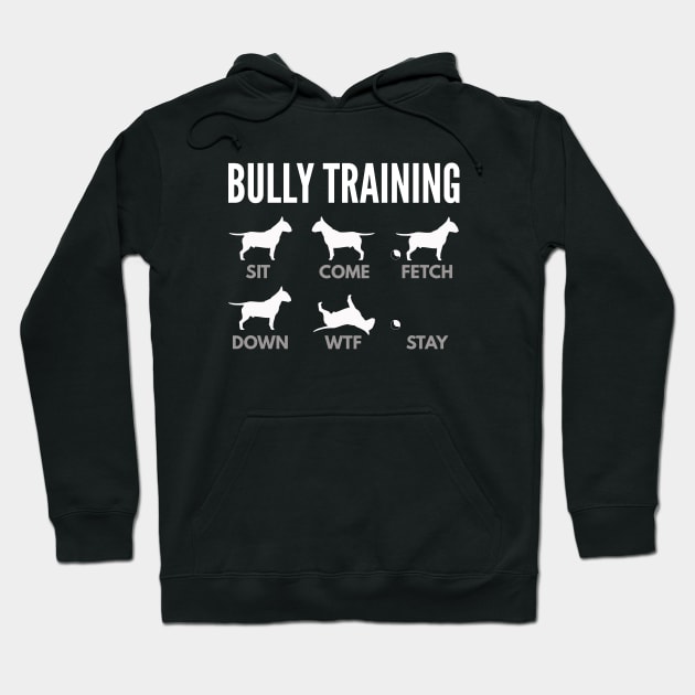 English Bull Terrier Bully Training Hoodie by DoggyStyles